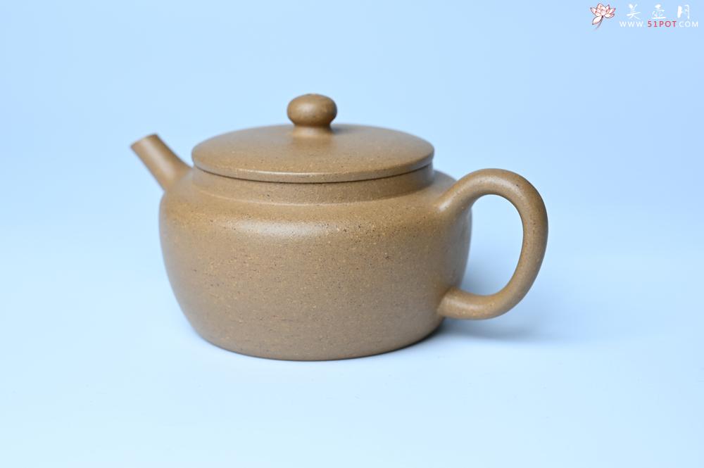 紫砂壶图片：美壶特惠全手工紫砂壶特好段泥桑扁壶 茶壶 茶具 单壶 - 全手工紫砂壶网