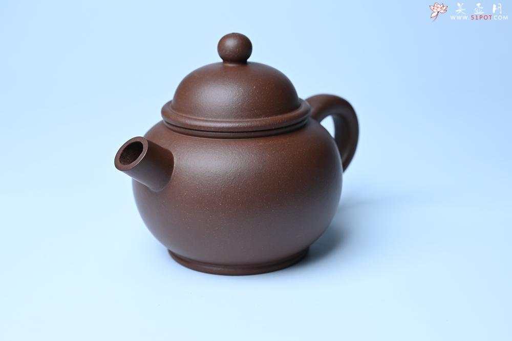 紫砂壶图片：美壶特惠 精致黑星红拼紫泥（家藏限量）大炮巨轮壶 球孔出水爽利 茶人醉爱 - 全手工紫砂壶网