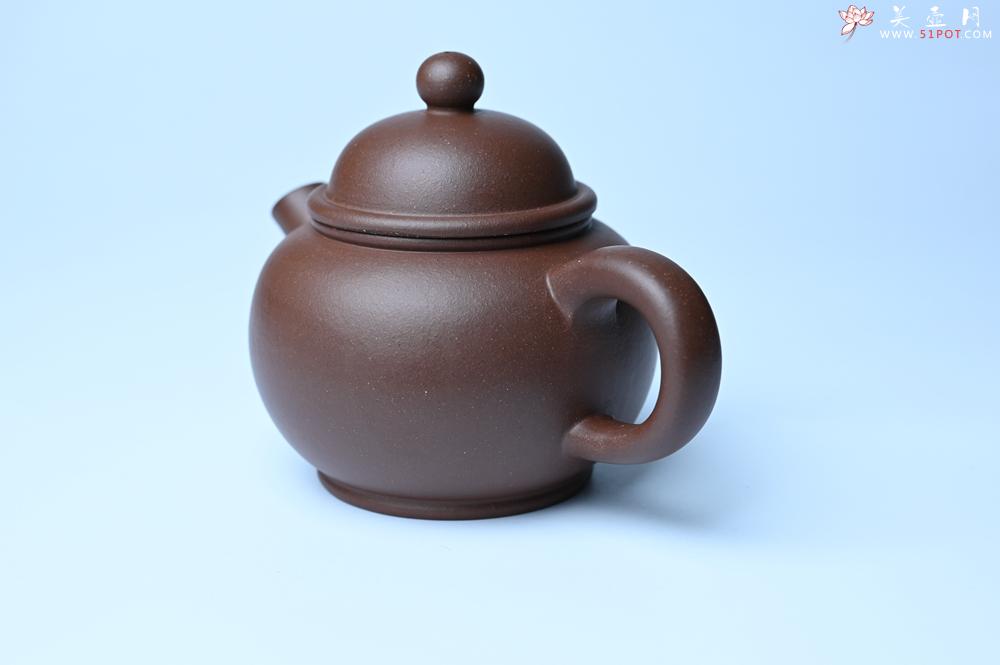 紫砂壶图片：美壶特惠 精致黑星红拼紫泥（家藏限量）大炮巨轮壶 球孔出水爽利 茶人醉爱 - 全手工紫砂壶网