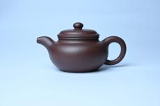 紫砂壶图片：潜力股周小培 特好老底槽青全手工仿古壶 茶人醉爱 - 全手工紫砂壶网
