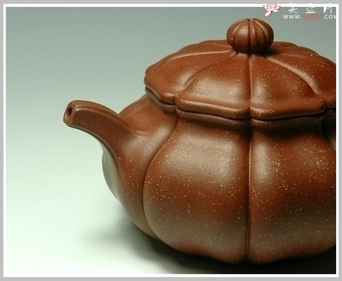 紫砂壶图片：八方葵式仿古 - 美壶网