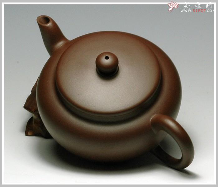 紫砂壶图片：扁灯 - 美壶网