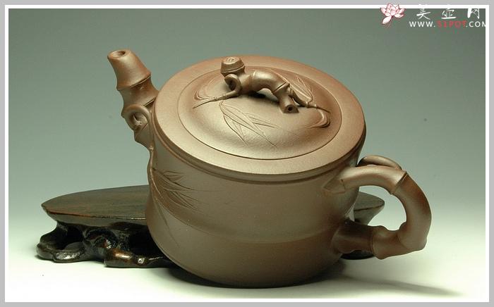 紫砂壶图片：小竹段 - 美壶网