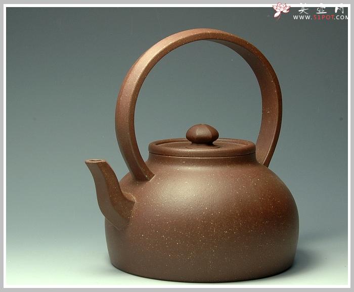 紫砂壶图片：大彬提梁 - 美壶网