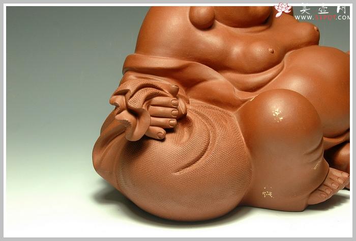 紫砂壶图片：布袋佛 - 美壶网