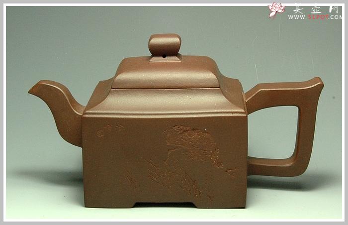 紫砂壶图片：四方凌云 - 美壶网