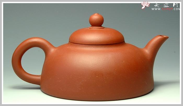 紫砂壶图片：红泥半月 - 美壶网