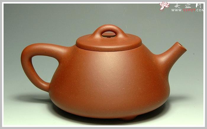 紫砂壶图片：清水泥子冶石瓢 - 美壶网