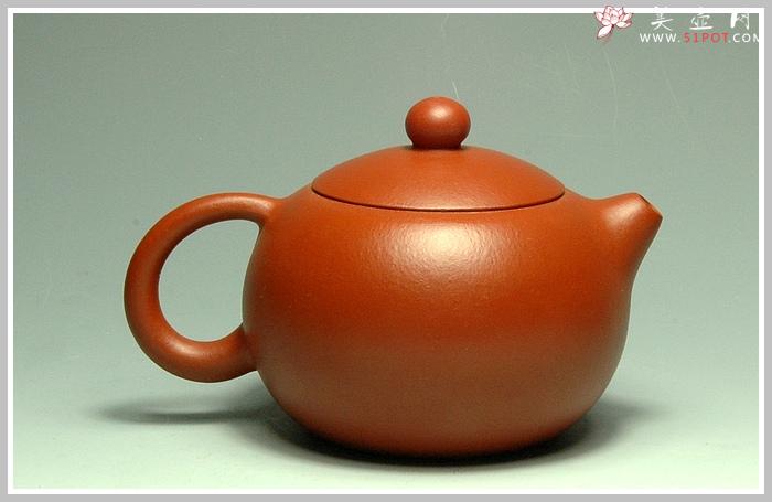 紫砂壶图片：朱泥小西施 - 美壶网