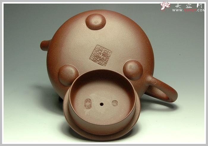 紫砂壶图片：牛盖石瓢 - 美壶网