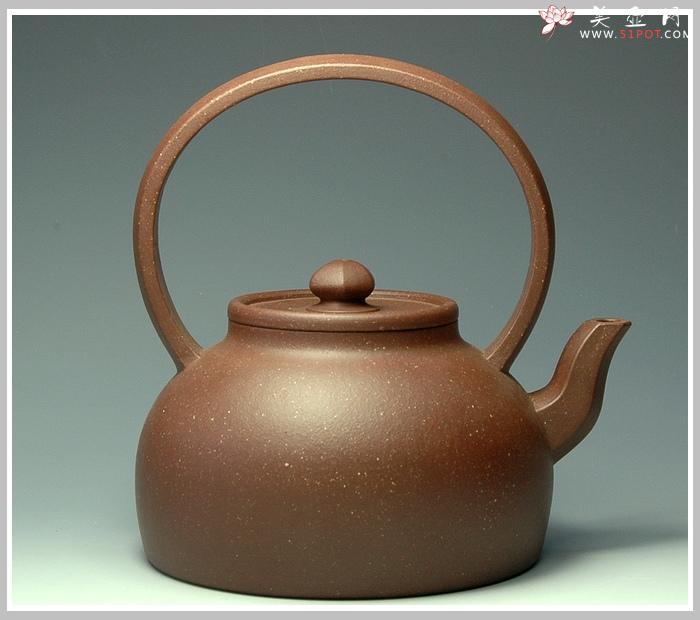 紫砂壶图片：大彬提梁 - 美壶网