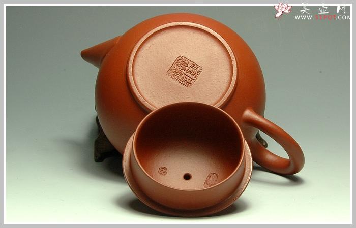 紫砂壶图片：朱泥水平 - 美壶网