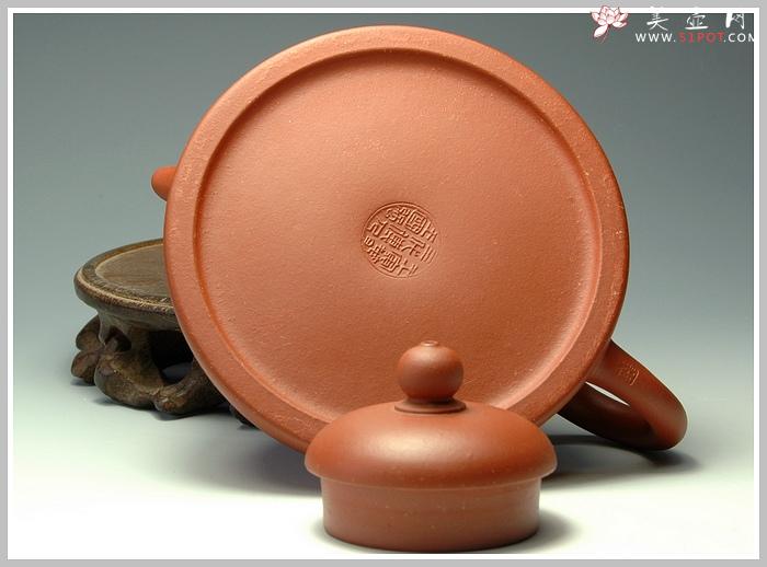 紫砂壶图片：红泥半月 - 美壶网