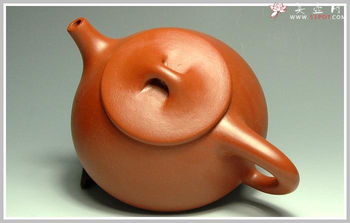 紫砂壶图片：朱泥石瓢 - 美壶网