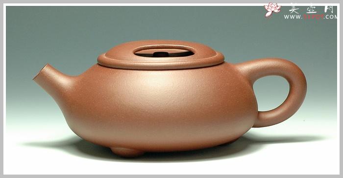 紫砂壶图片：牛盖石瓢 - 美壶网