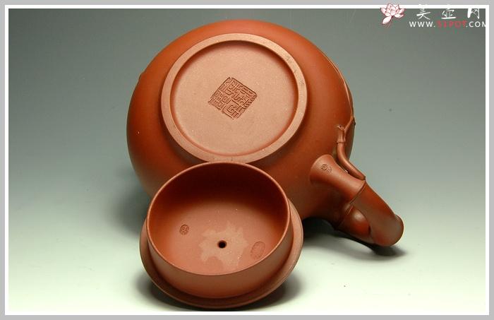 紫砂壶图片：祝寿 精品花货 - 美壶网