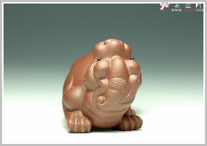 紫砂壶图片:回头貔貅 - 美壶网