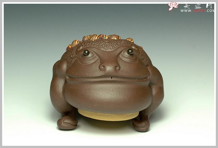 紫砂壶图片：金蟾宝贝 - 美壶网