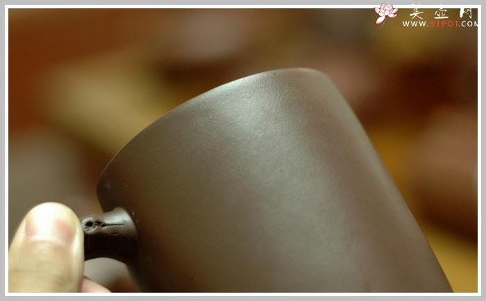 紫砂壶图片：梅花杯 高档盖杯 - 美壶网