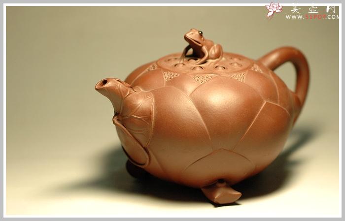 紫砂壶图片：青蛙莲子 - 美壶网