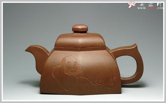紫砂壶图片：扁六方 - 美壶网