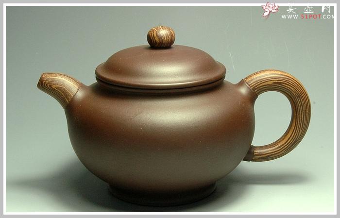 紫砂壶图片：木纹 掇只 - 美壶网
