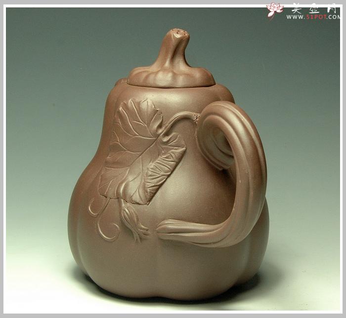 紫砂壶图片：南瓜 - 美壶网