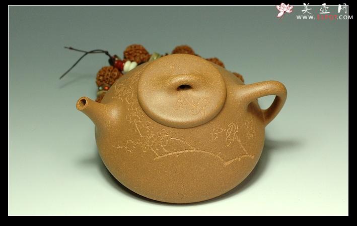 紫砂壶图片：傲骨.寒梅 - 美壶网