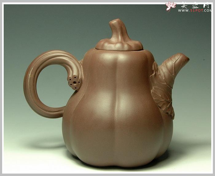 紫砂壶图片：南瓜 - 美壶网