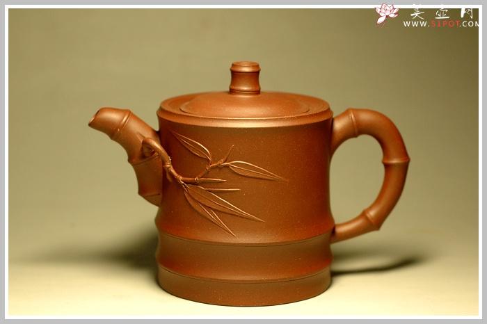 紫砂壶图片：高升竹 - 美壶网