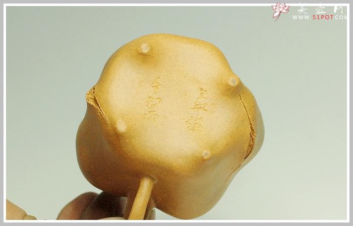 紫砂壶图片：全手一套寿桃套壶 - 美壶网