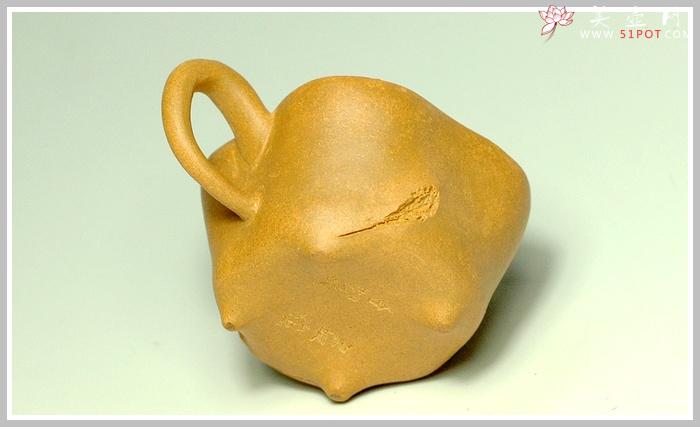 紫砂壶图片：全手一套寿桃套壶 - 美壶网