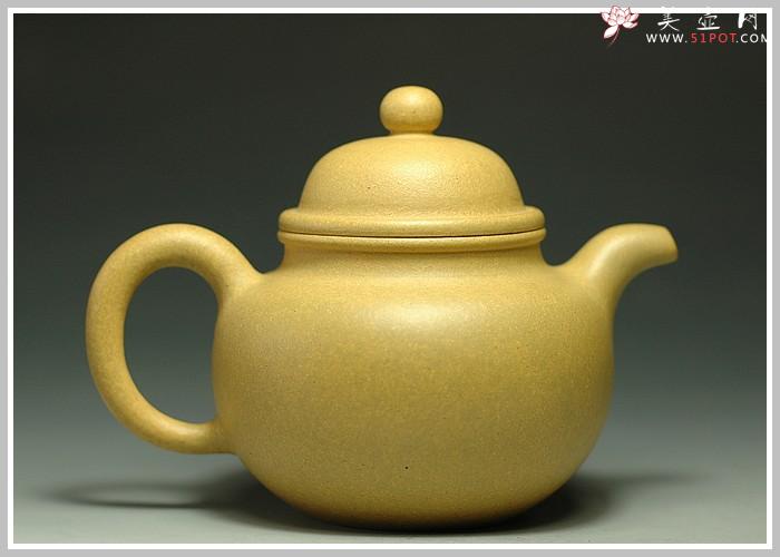 紫砂壶图片：段泥寿珍掇球 - 美壶网