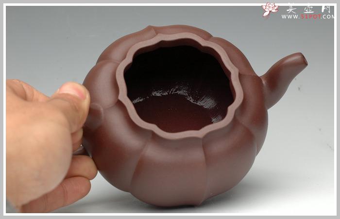 紫砂壶图片：大菱花 - 美壶网