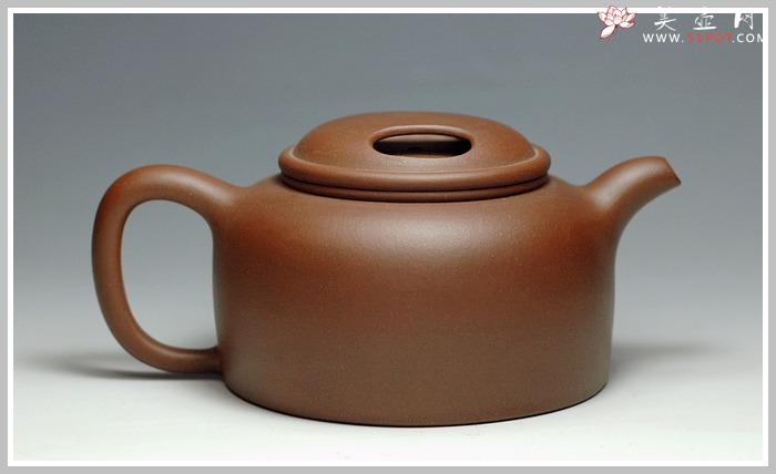 紫砂壶图片：全手大气牛盖 - 美壶网