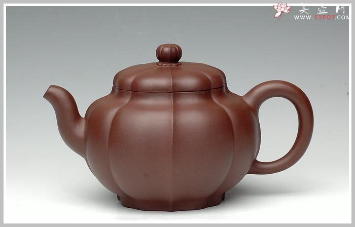 紫砂壶图片：大菱花 - 美壶网