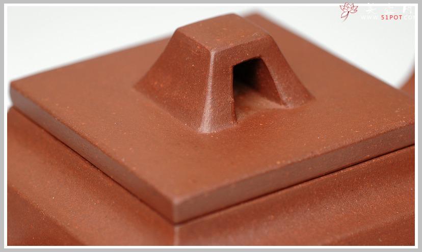 紫砂壶图片：方之挺-全手升方 - 美壶网