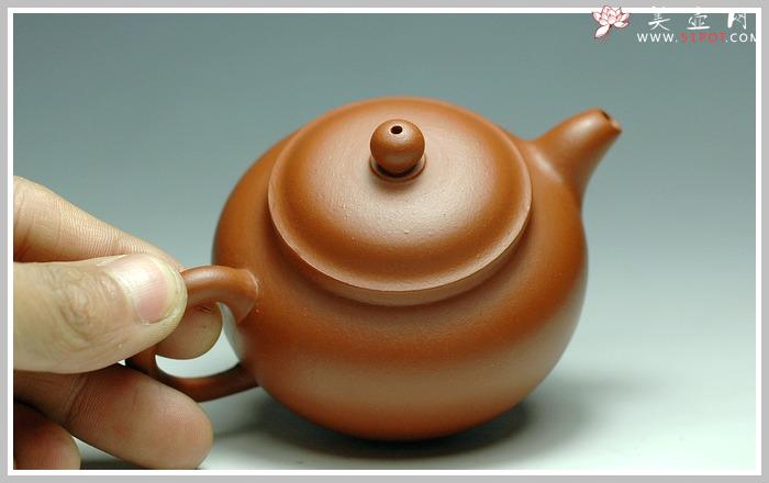紫砂壶图片：朱泥小莲子 - 美壶网