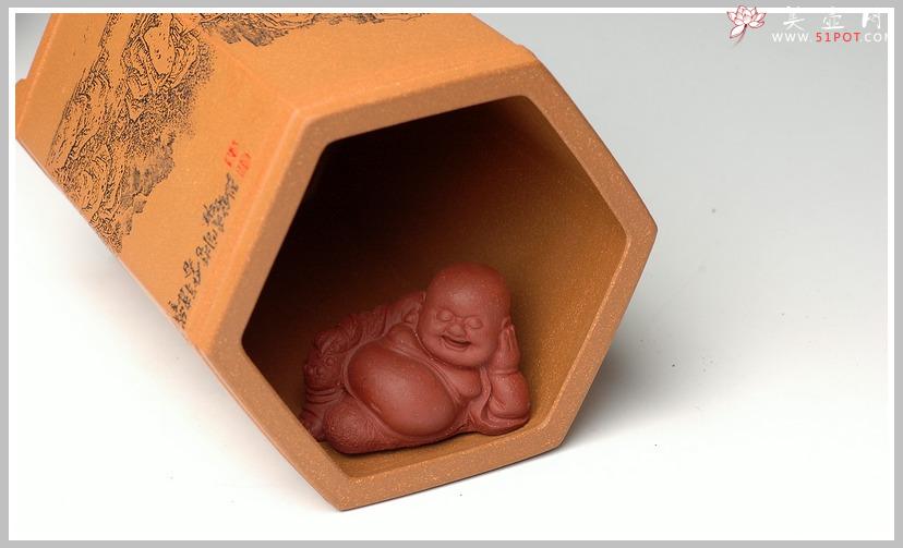 紫砂壶图片：通转山水之兰花盆 - 美壶网