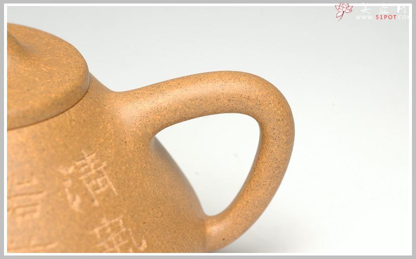 紫砂壶图片:全手段泥子冶石瓢2 - 美壶网