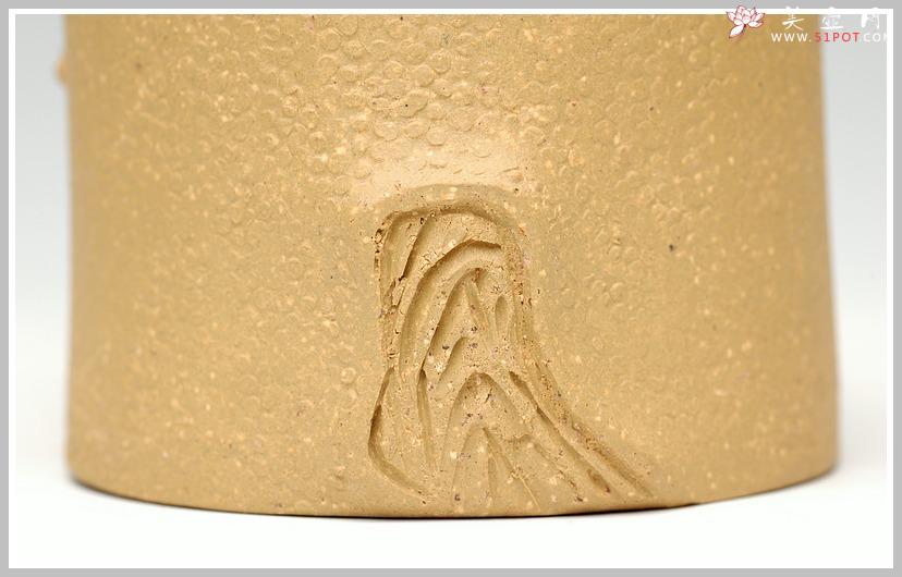 紫砂壶图片：全手段泥梅花自品杯 - 美壶网