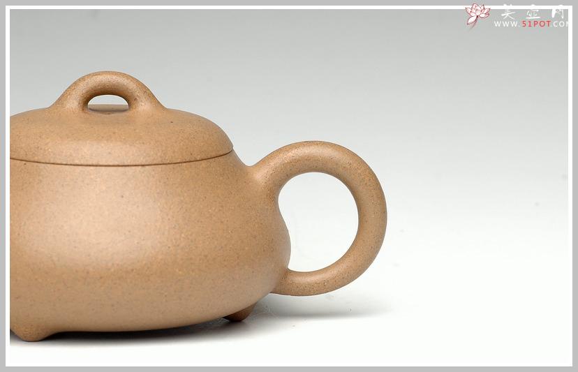 紫砂壶图片：矮石瓢 - 美壶网