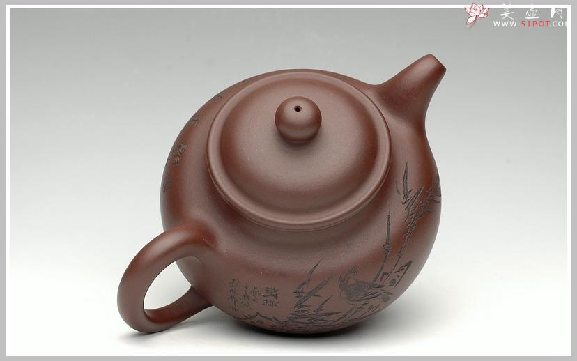 紫砂壶图片：老法制壶之掇球 - 美壶网