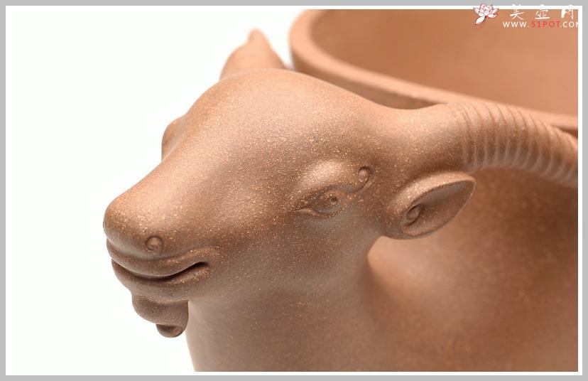 紫砂壶图片：羊首螭龙洗 - 美壶网