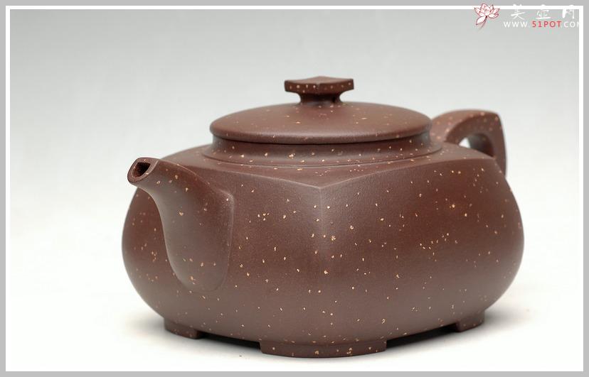 紫砂壶图片：紫泥砂方 - 美壶网