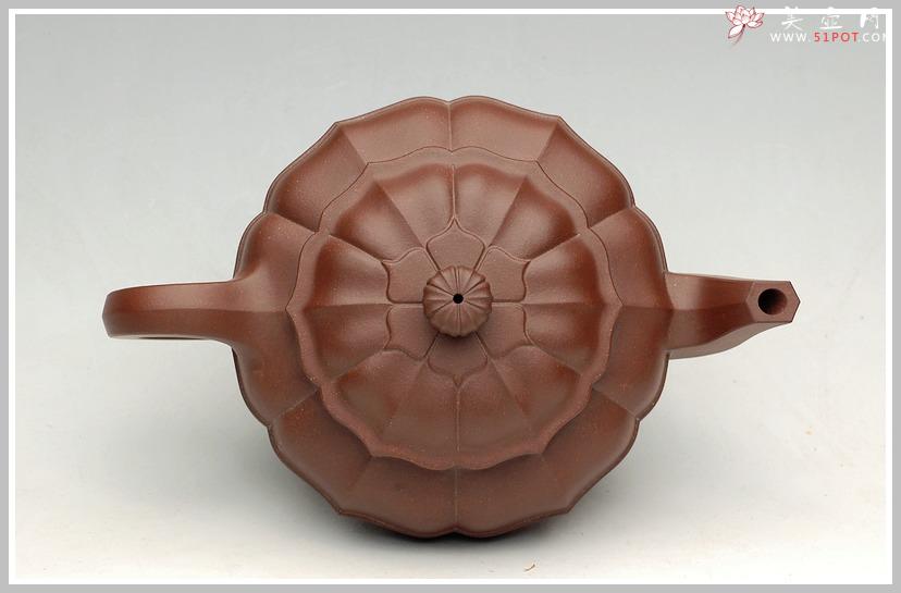紫砂壶图片：求道之菱韵莲花 - 美壶网