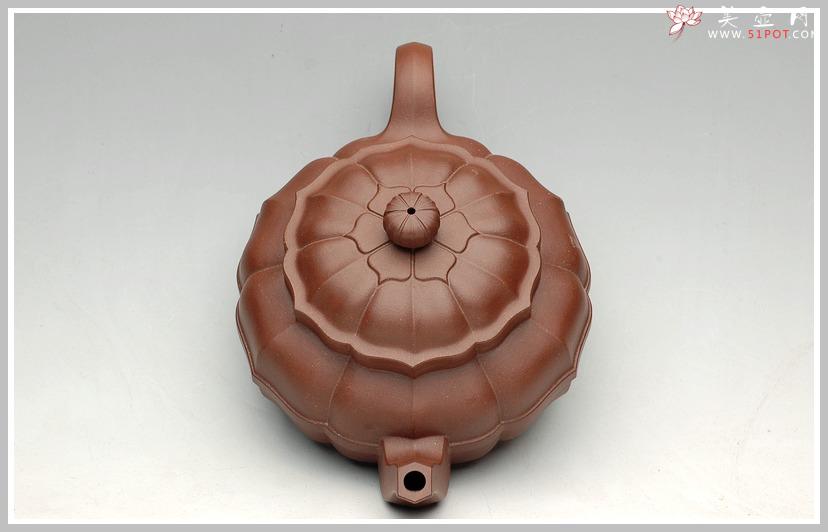 紫砂壶图片：求道之菱韵莲花 - 美壶网