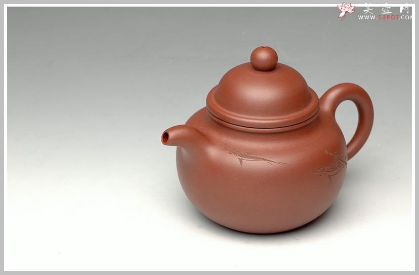 紫砂壶图片：鱼乐之掇球 - 美壶网