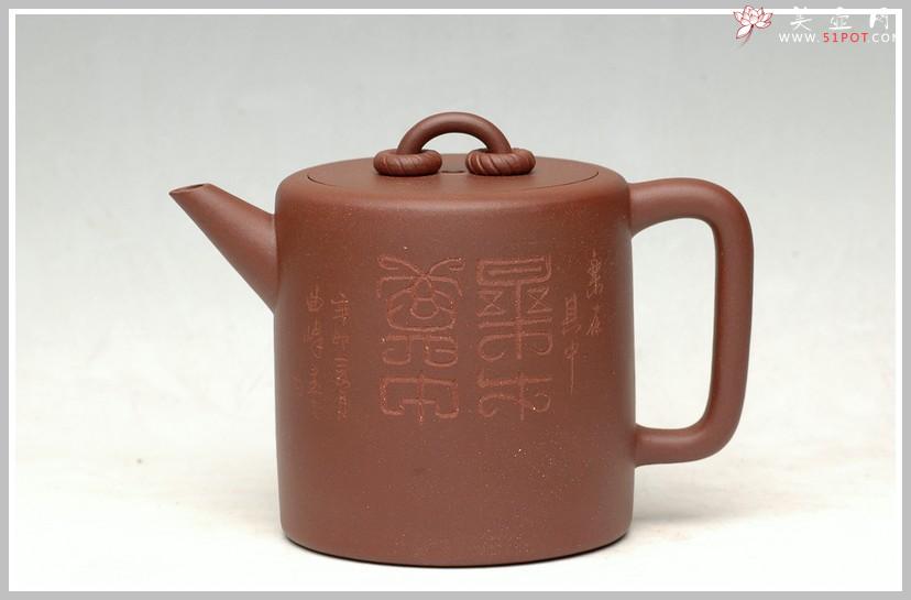 紫砂壶图片：全手剑流双圈 - 美壶网