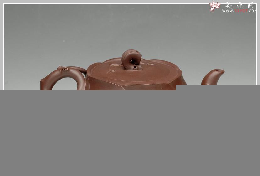 紫砂壶图片：徐建芳精品花货之含苞 - 美壶网